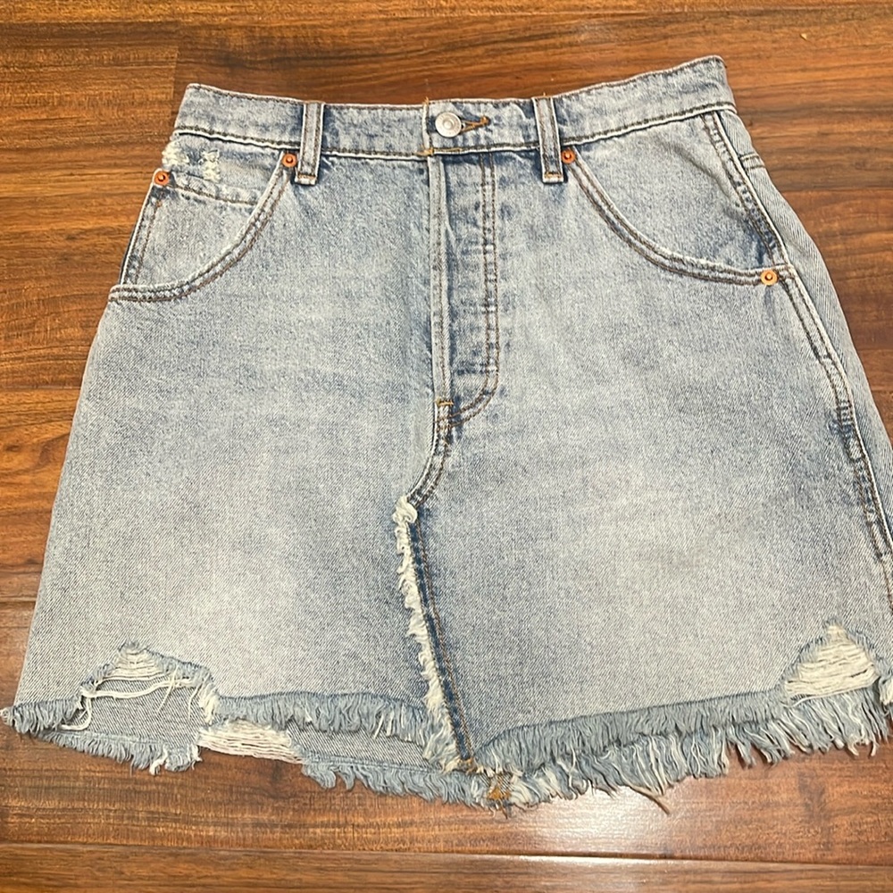 Women’s Free People Jean Skirt